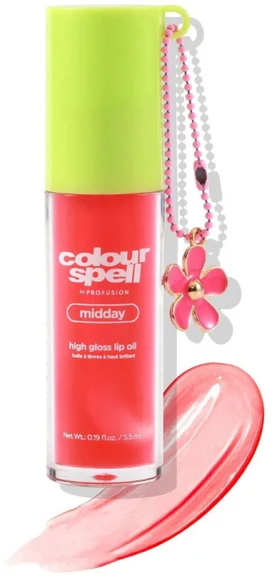 Profusion Cosmetics Profusion Colour Spell High Shine Lip Oil Midday 5.5 ml