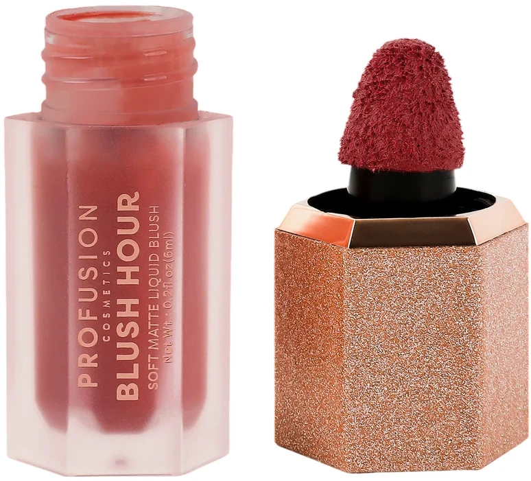 Profusion Cosmetics Blush Crush Glow & Illuminating Liquid Blush Paloma, 6 ml
