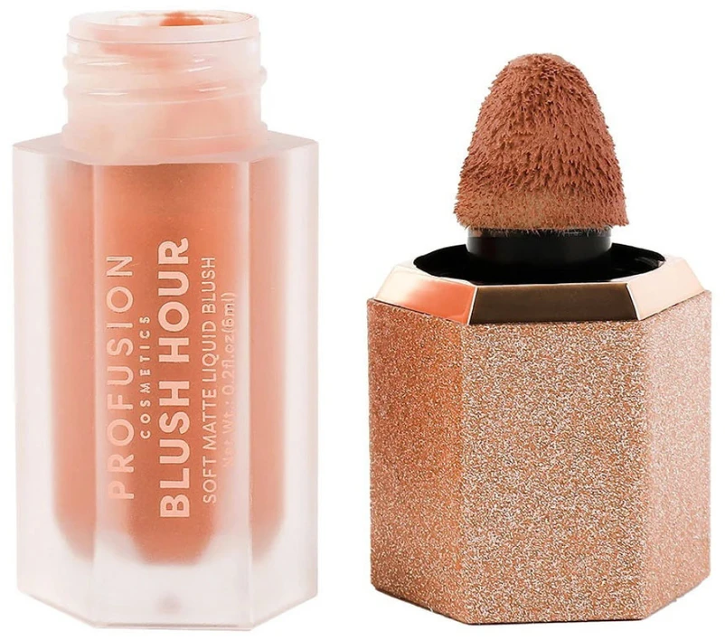 Profusion Cosmetics Blush Hour Glow & Illuminating Liquid Blush Bellini, 6 ml