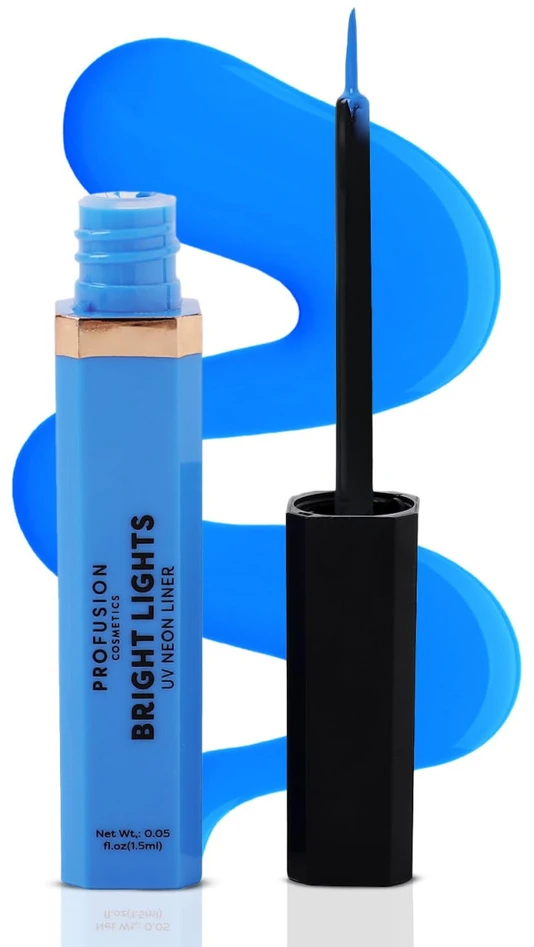 Profusion Cosmetics Neon Long Lasting & Illuminating Liquid Akių apvadas Bolt 1.5 ml