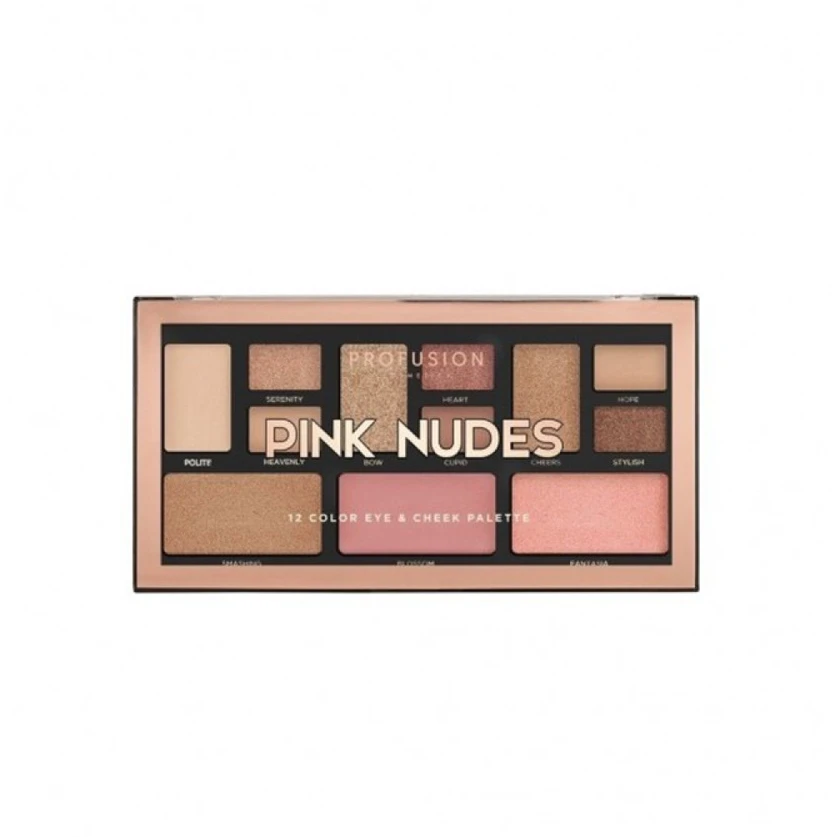 Profusion Mini Artistry Eyeshadow Palette Rožinė Nudes 1.5 g
