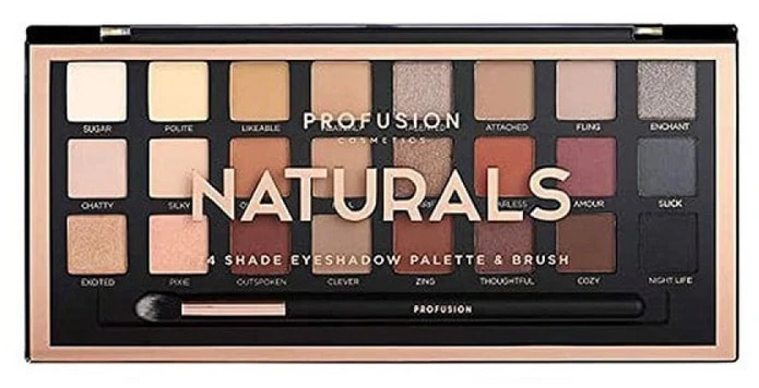 „Profusion Profusion“ natūralių akių šešėlių paletė, 26 g