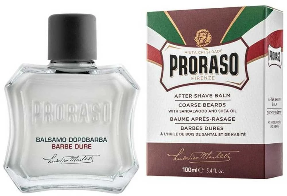 Proraso Red Line After Shave Balm Maitinantis balzamas po skutimosi, 100 ml aprašymas - Prekės nuotrauka