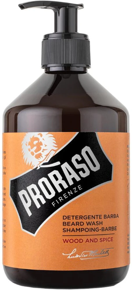Proraso Wood & Spice Barzdos šampūnas, 500 ml