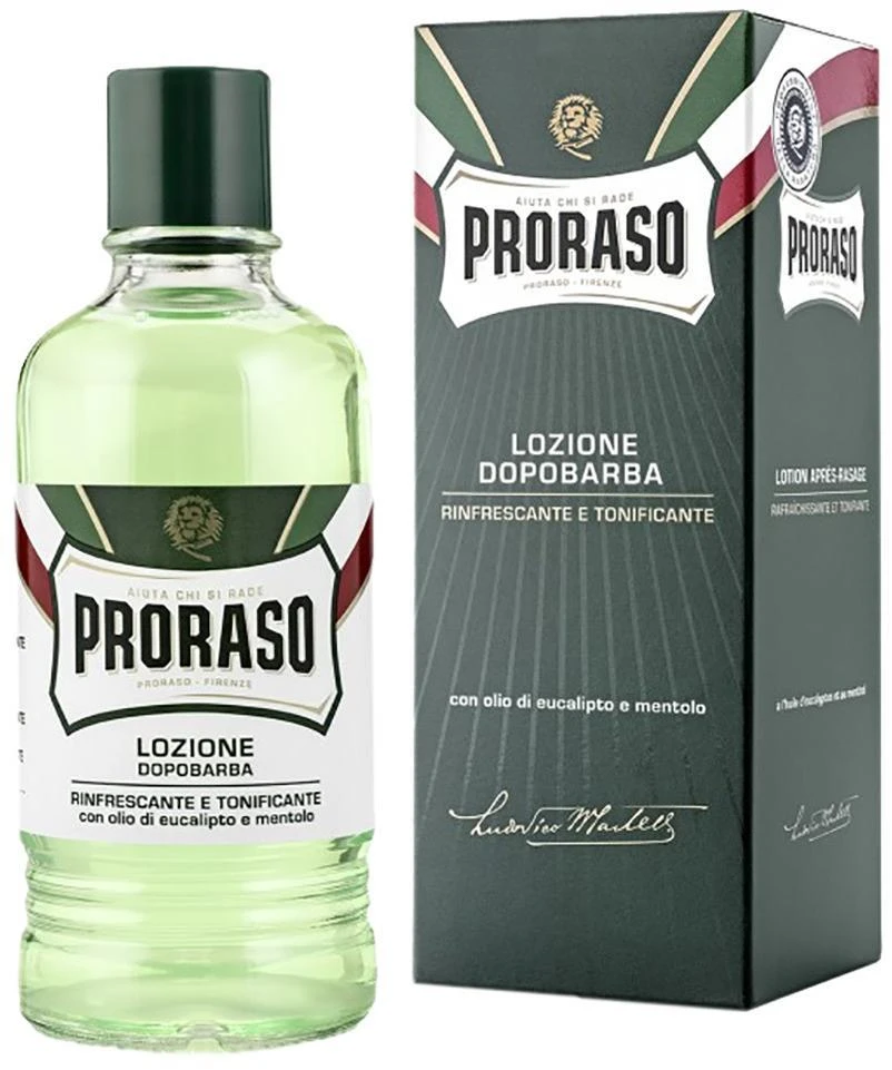 Proraso Green Line Gaivinantis losjonas po skutimosi, 400 ml