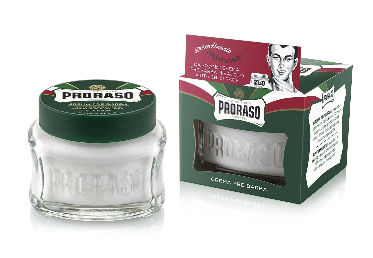 Kremas prieš skutimąsi Proraso Pre Shave 100ml