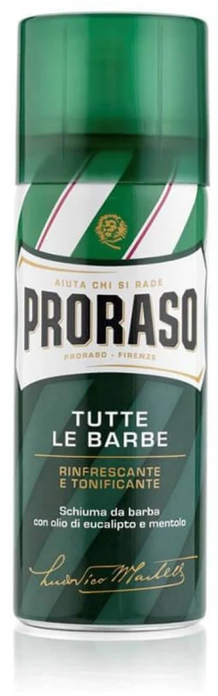 Proraso Green Line Gaivinančios Skutimosi putos, 100 ml