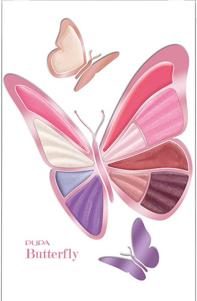 PUPA Milano Butterfly Palette (Palette) 14.3 g, 03