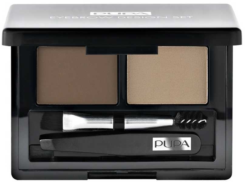 Pupa Milano Eyebrow Design Set 001 Skirtas šviesiems plaukams, 1.1 g