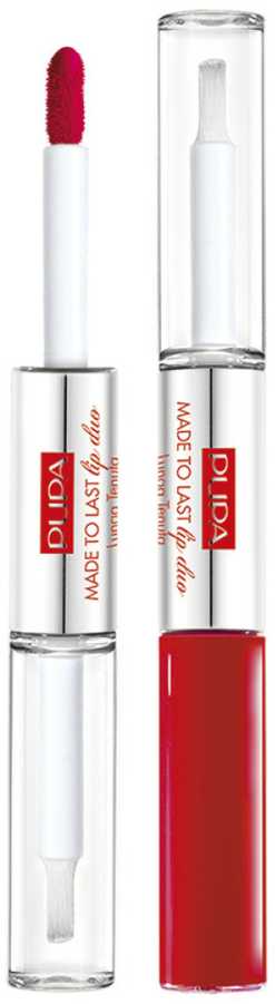 PUPA Milano Made To Last Lip Duo Lūpų dažai, 4 ml, spalva - 006 Fire Red
