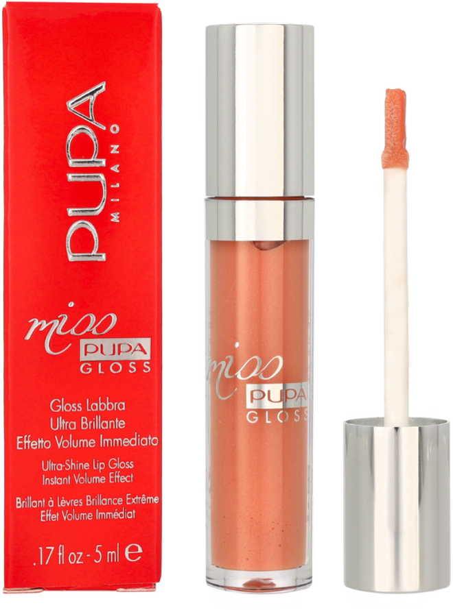 Pupa Milano Miss Pupa lūpų blizgesys, 5 ml, spalva: 300 Soft Kiss