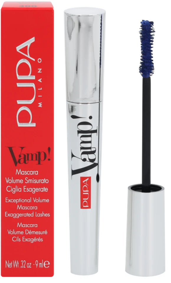 Pupa Milano Pupa Vamp! Blakstienų tušas #300 Deep Night, 9 ml