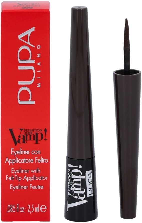 Pupa Milano Pupa Vamp! Definition Akių apvadas #200 Brown, 2.5 ml