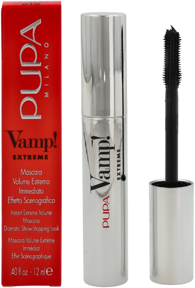 Pupa Milano Pupa Vamp! Extreme Blakstienų tušas #010 Extra Juodas, 12 ml