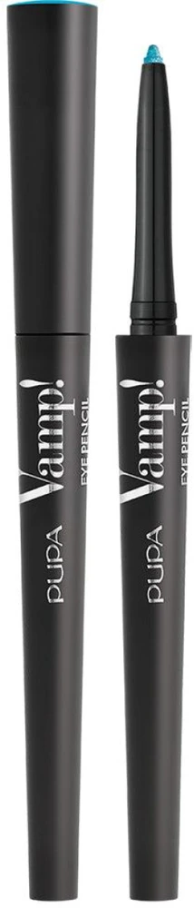 Pupa Milano Pupa Vamp! Eye Pieštukas 2 In 1 Akių apvadas And Kajal Atsparus vandeniui akių pieštukas-apvadas, atspalvis: 304 Magnetic Emerald, 0.35 g