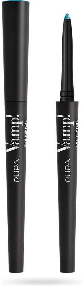 Pupa Milano Pupa Vamp! Eye Pieštukas 2 In 1 Akių apvadas And Kajal Atsparus vandeniui akių pieštukas-apvadas, atspalvis: 403 - Eccentric Mėlyna, 0.35 g