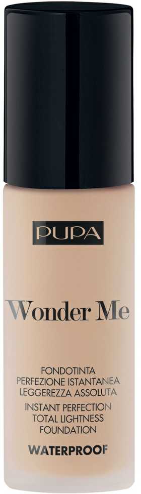 Pupa Milano Wonder Me Fluid Foundation 020 Light rusvai gelsvas, 30 ml