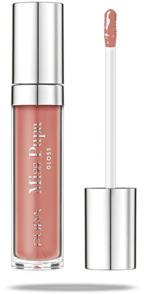 Pupa Miss Pupa Gloss lūpų blizgis, atspalvis: 405 Blush Nude, 5 ml
