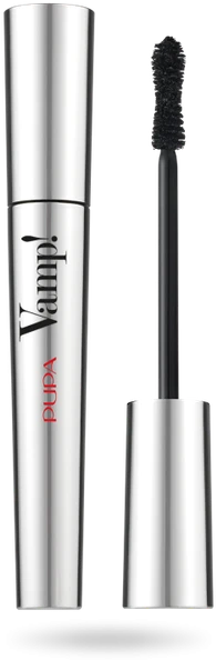 Pupa Vamp! Blakstienų tušas tankinamasis blakstienų tušas, atspalvis: 100-Extra Juodas, 9 ml