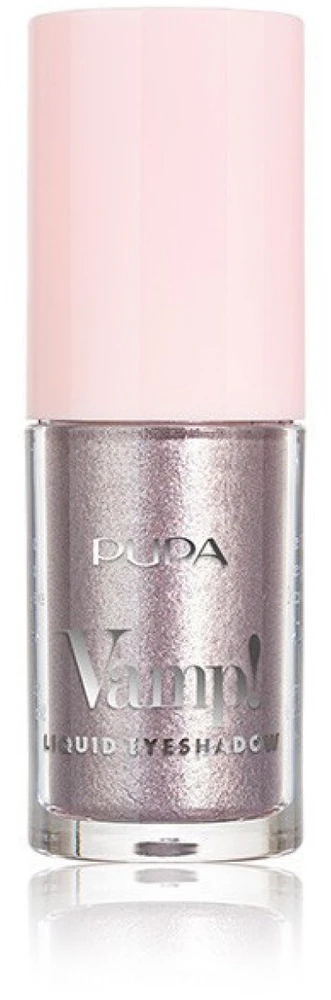 Pupa Vamp! Liquid Eyeshadow skysti akių šešėliai, atspalvis: 003 Smokey Lilac, 4 ml