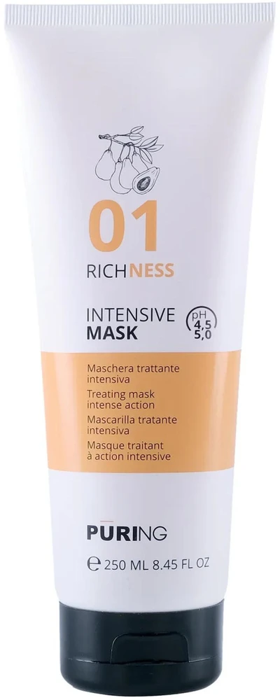 PURING 01 Richness Intensive Mask plaukų kaukė, 250 ml