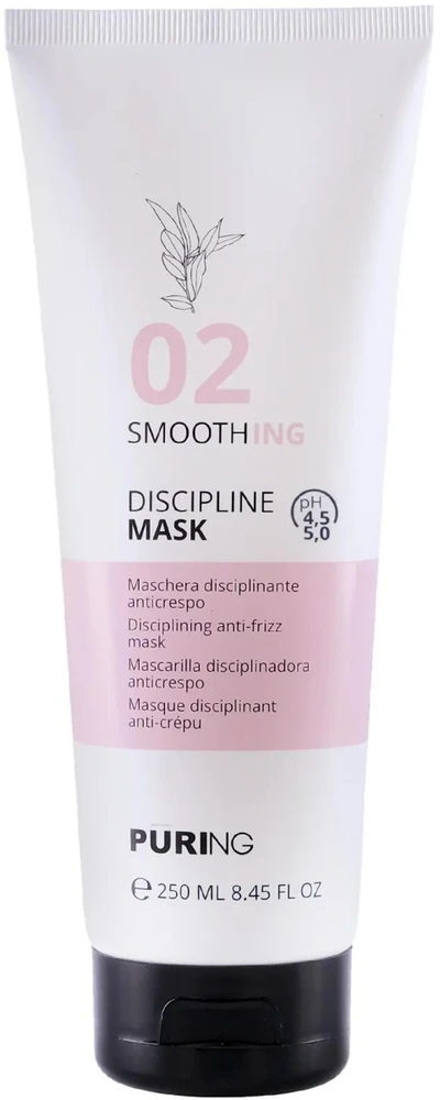 PURING 02 Smoothing Discipline Mask plaukų kaukė, 250 ml