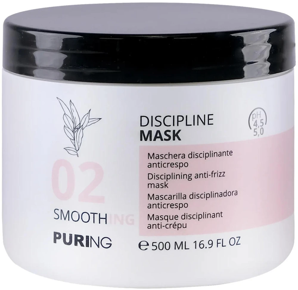 PURING 02 Smoothing Discipline Mask plaukų kaukė, 500 ml