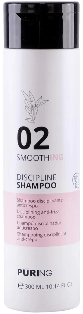 PURING 02 Smoothing Discipline Šampūnas šampūnas, 300 ml