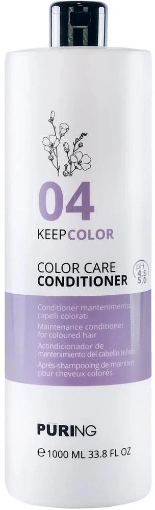 PURING 04 KeepColor Color Care Conditioner kondicionierius, 1000 ml