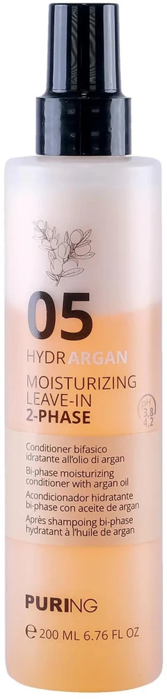 PURING 05 Hydrargan Moisturizing Leave-In 2-Phase, 200 ml
