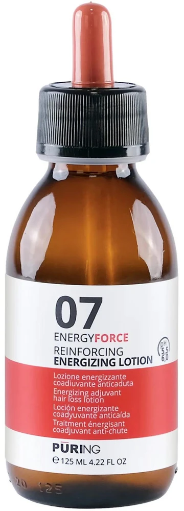 PURING 07 EnergyForce Reinforcing Energizing Lotion plaukų losjonas, 125 ml