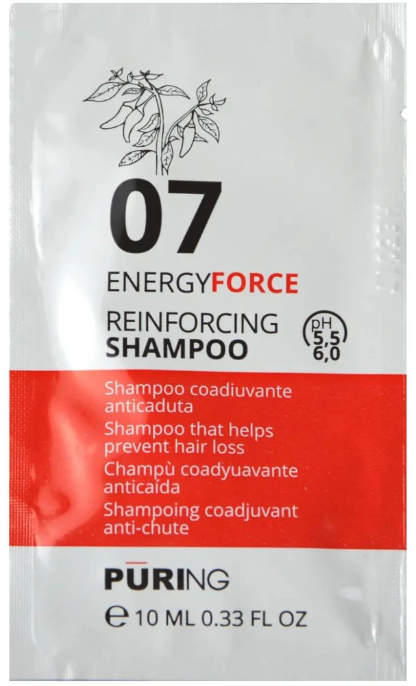 PURING 07 Energyforce Reinforcing Šampūnas šampūnas, 10 ml