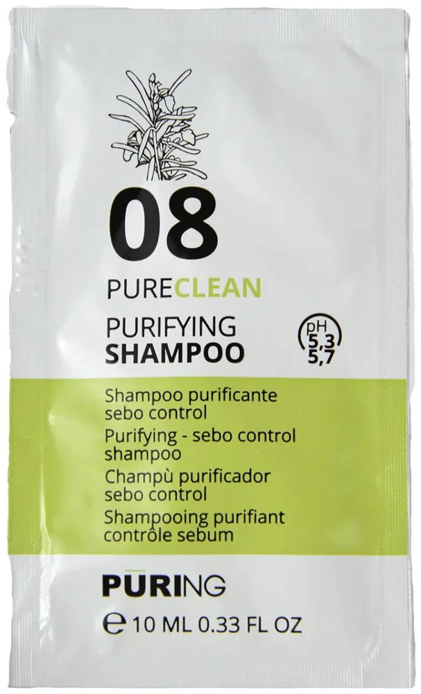 PURING 08 PureClean Purifying Šampūnas, 10 ml
