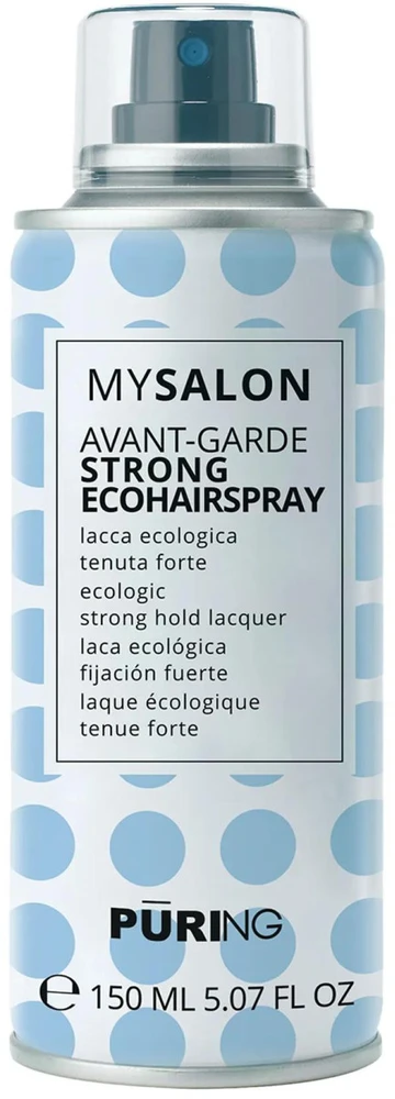 PURING MY SALON Avant-Garde Strong Eco Hairspray plaukų lakas, 150 ml