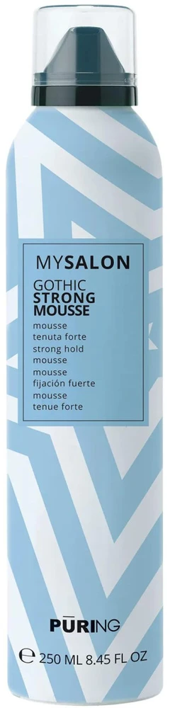 PURING MY SALON Gothic Strong Mousse plaukų putos, 250 ml