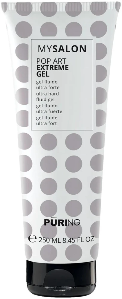 PURING MY SALON Pop Art Extreme Gel plaukų formavimo gelis, 250 ml