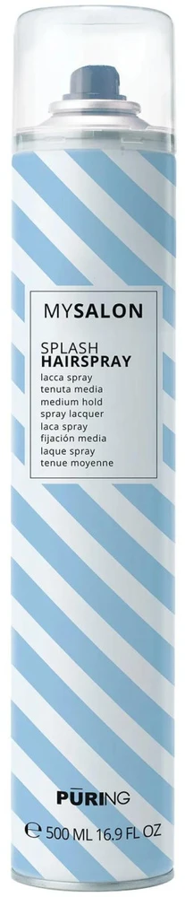 PURING MY SALON Splash Hairspray plaukų lakas, 500 ml
