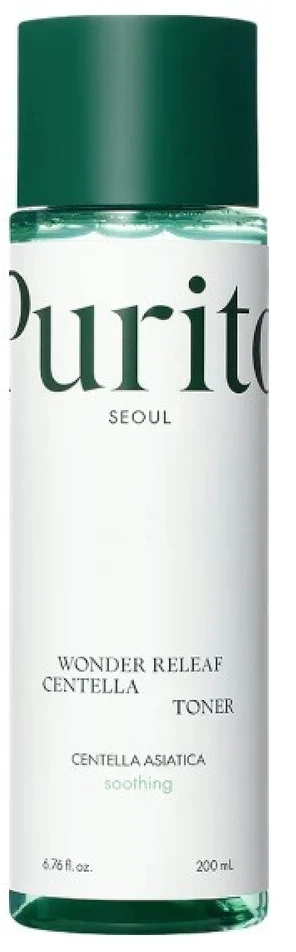 PURITO CENTELLA Žalias LEVEL CALMING veido tonikas, 200 ml