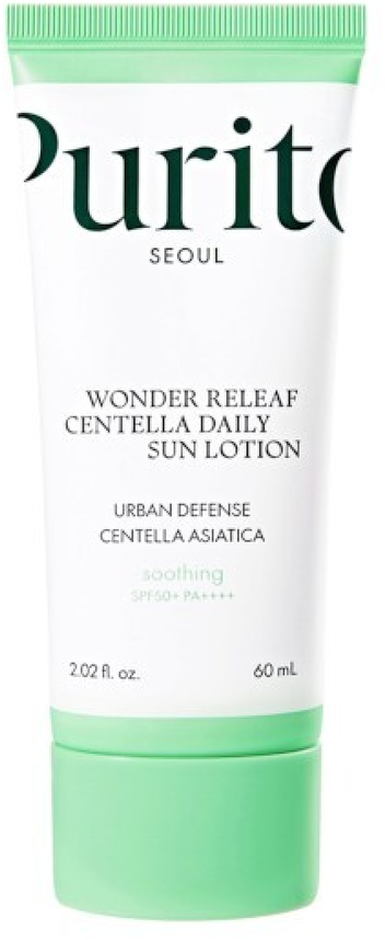 PURITO SEOUL WONDER RELEAF CENTELLA DAILY SUN apsauginis losjonas nuo saulės, 60 ml