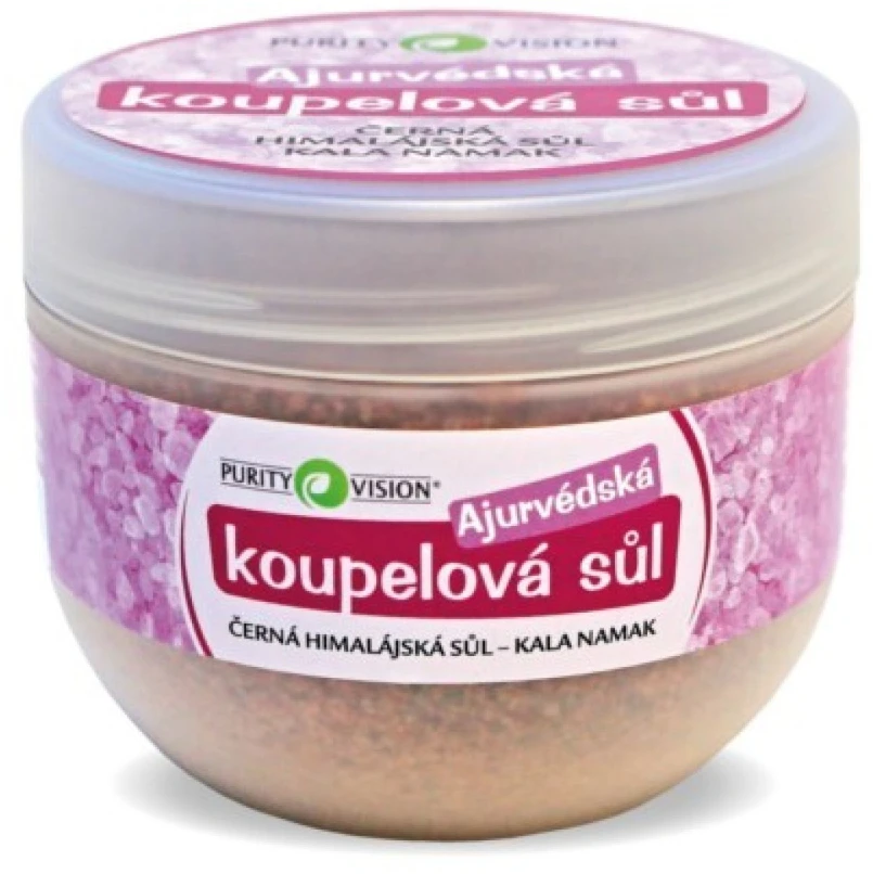 Purity Vision Ayurvedic Bath Salt vonios druska, 500g