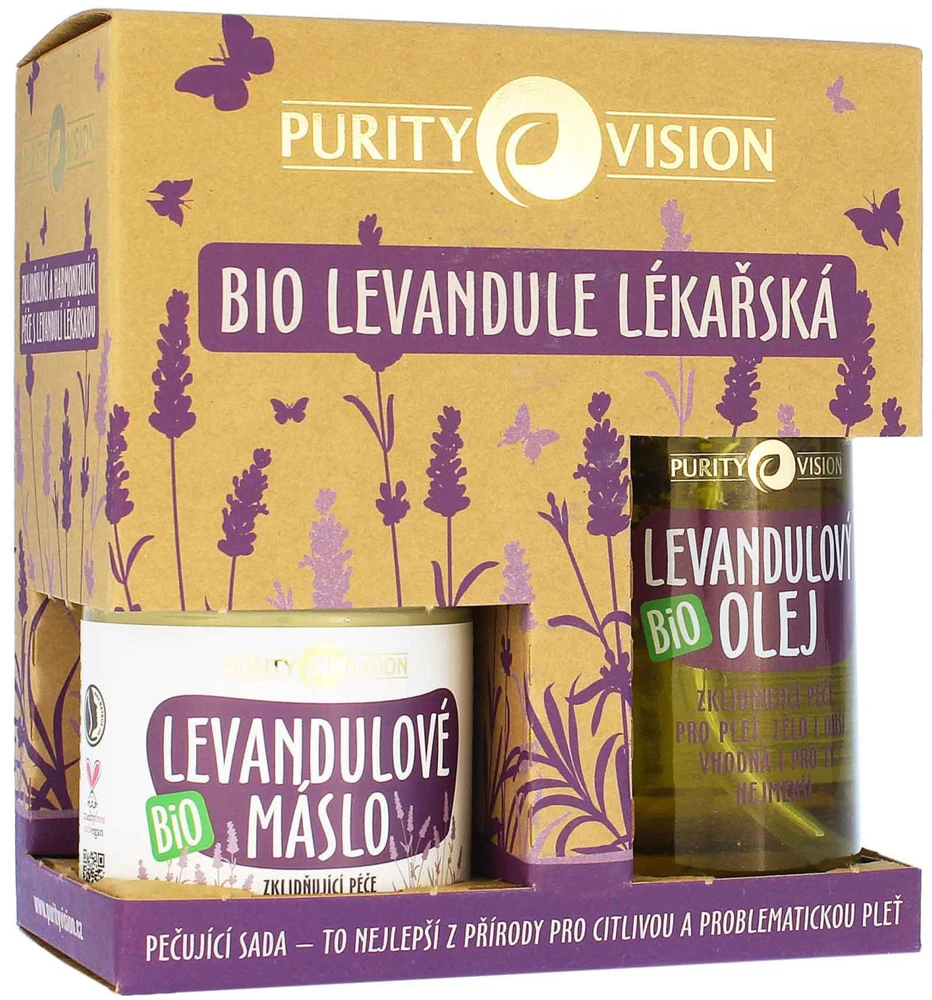 Purity Vision BIO Lavender SET Oil 100 ml + Body Butter, 120 ml