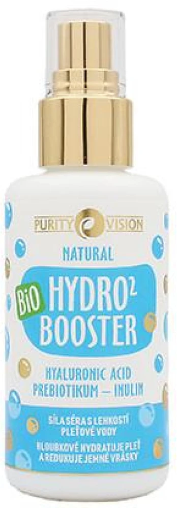 Purity Vision Bio Natural Hydro2 Booster gaivinantis veido tonikas, 100 ml