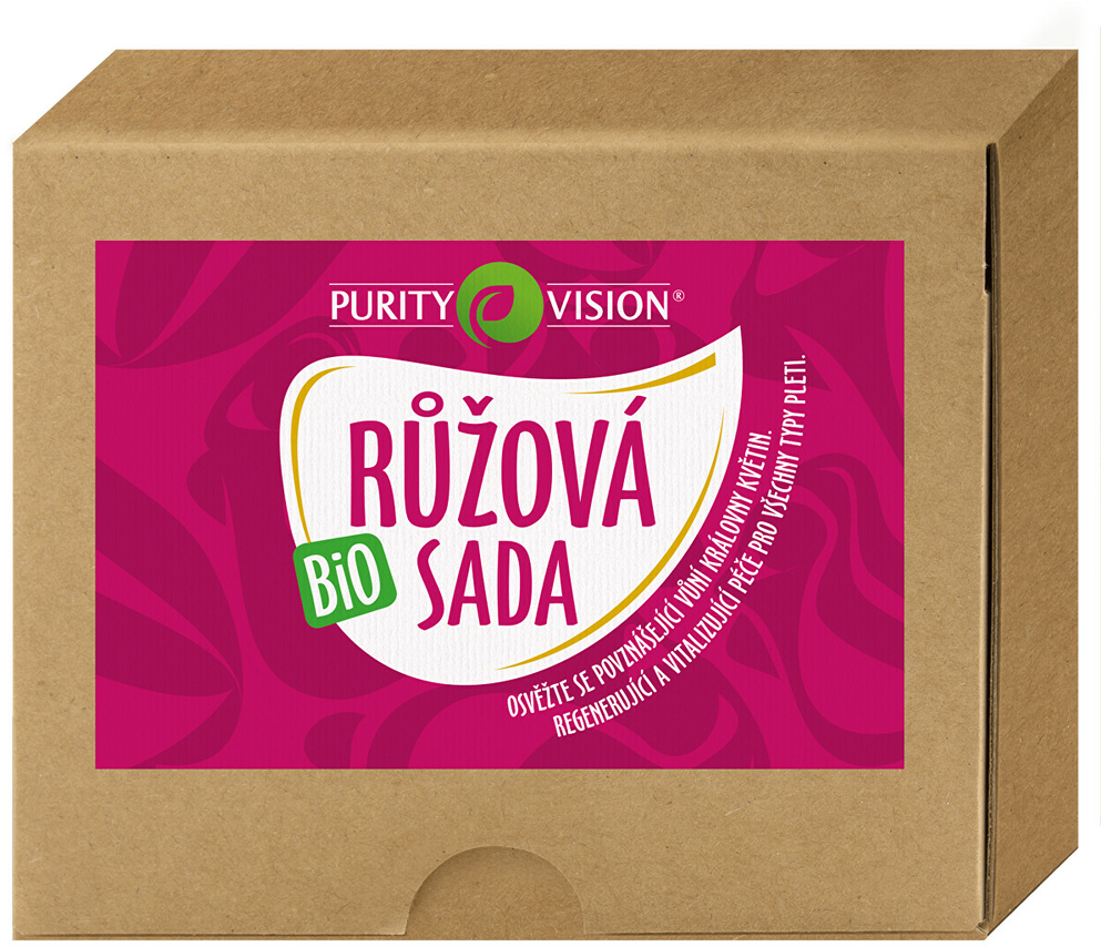 PURITY VISION Bio Rožinė set