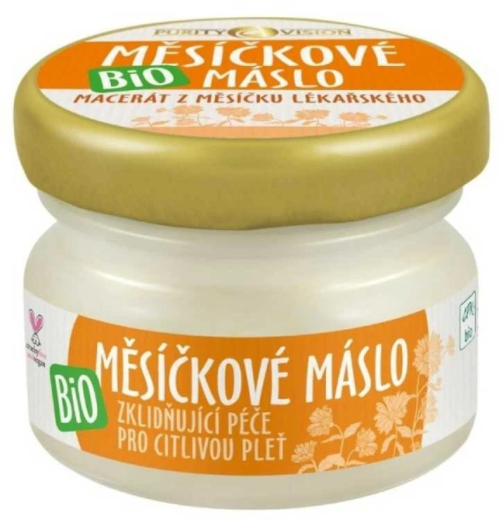 „Purity Vision“ ekologiškas medetkų sviestas jautriai odai, 20 ml