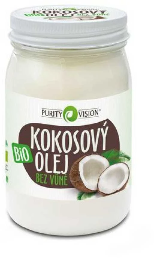 „Purity Vision“ ekologiškas kokosų aliejus be kvapiklių, 420 ml