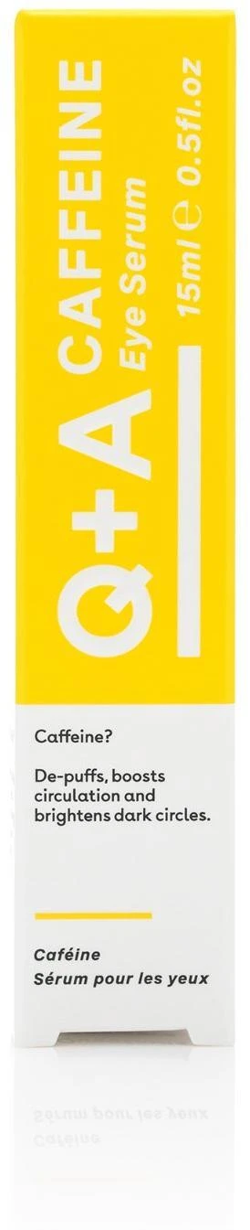 Q+A Caffeine Eye Serum Paakių serumas su kofeinu, 15 ml