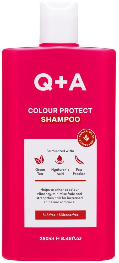 Q+A Colour Protect Šampūnas šampūnas dažytiems plaukams, 250 ml