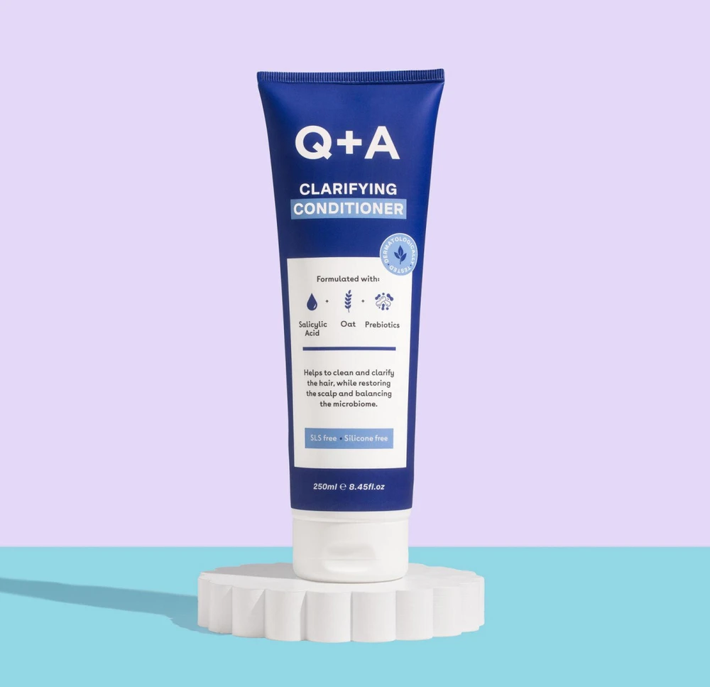 Q+A Gaivinantis Conditioner valomasis kondicionierius su prebiotikais, 250 ml