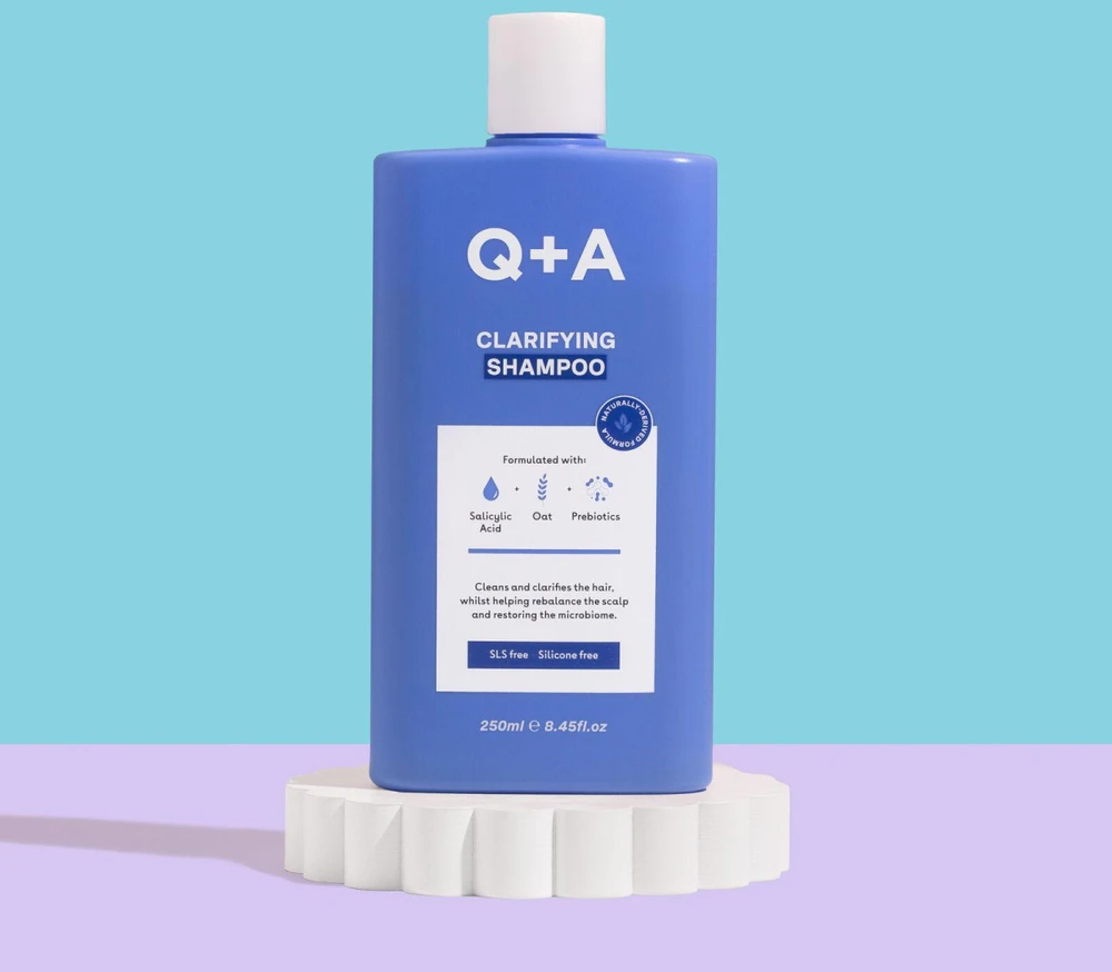 Q+A Gaivinantis Šampūnas valomasis šampūnas su prebiotikais, 250 ml