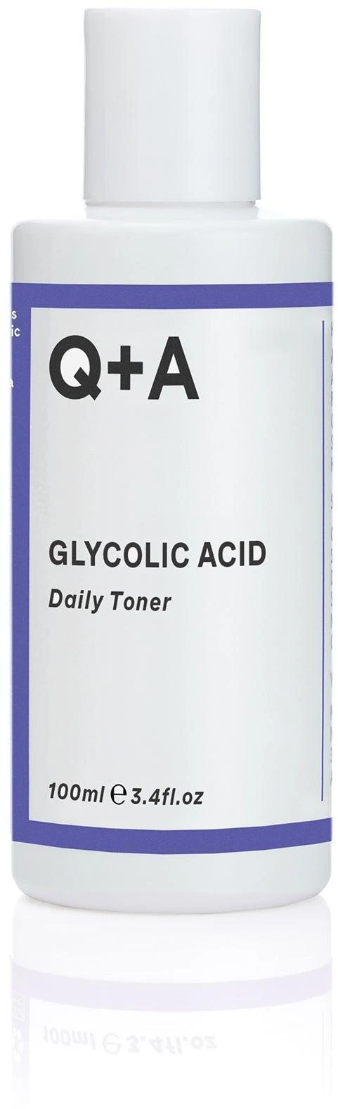 Q+A Glycolic Acid Daily Toneris Veido tonikas su glikolio rūgštimi, 100 ml